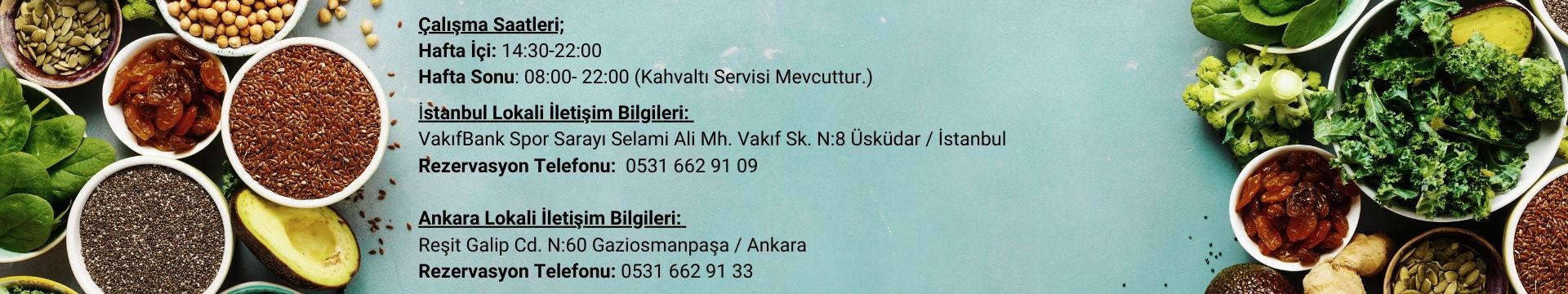 Vakıfbank Ankara ve İstanbul Lokal Bilgileri